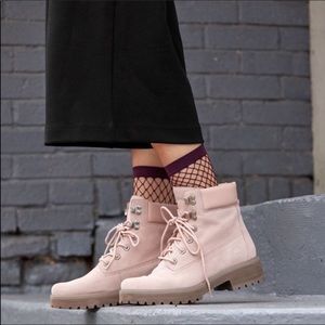 Timberland Women's Pink Boots